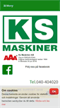Mobile Screenshot of ksmaskiner.se